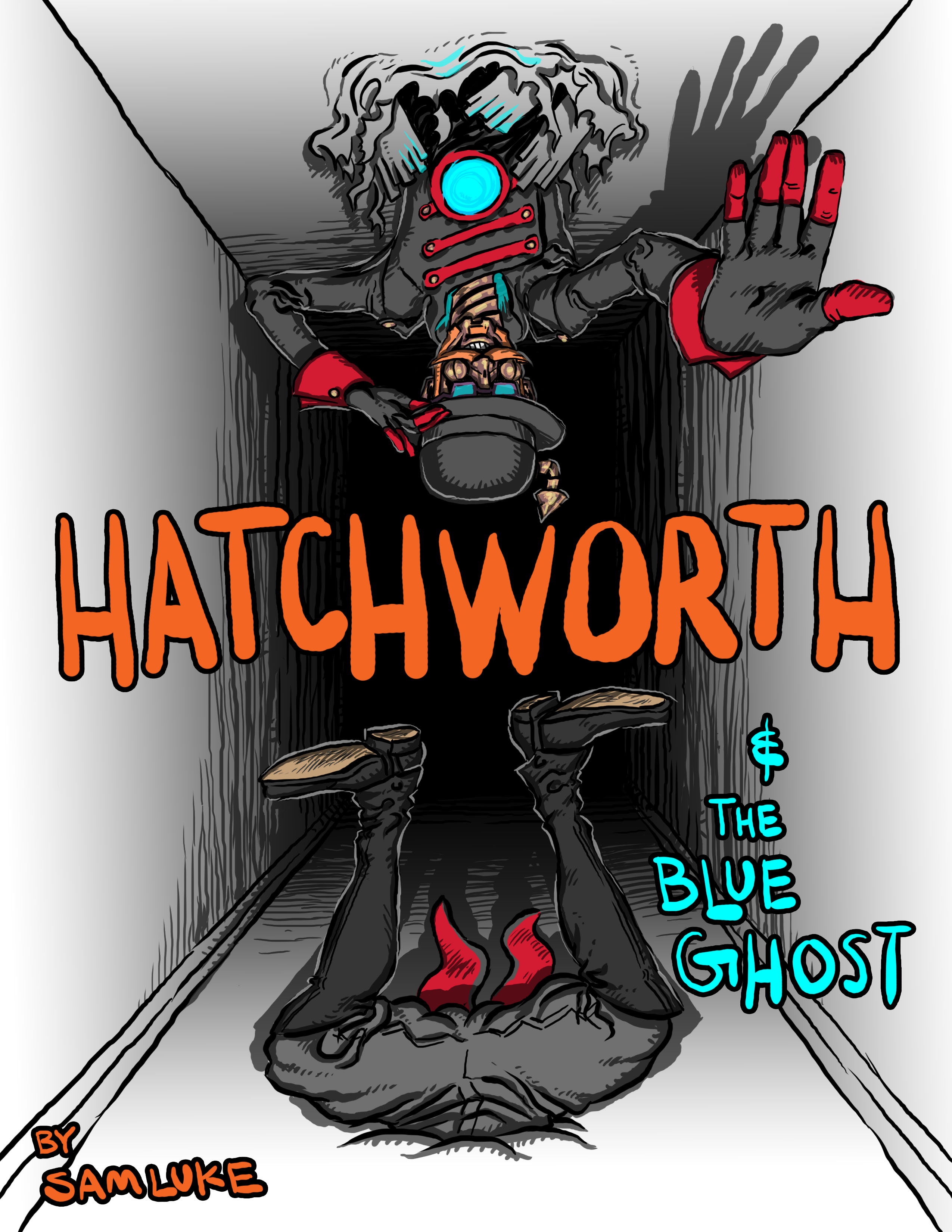 Page 1 – Hatchworth and The Blue Ghost